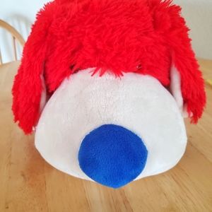 Pillow Pets Patriotic Pillow 2011 Edition 4th Of July Pup Red Dog